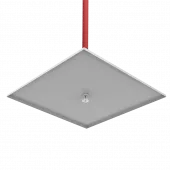 Пожарный экран для спринклера квадратный (крепление на ороситель) 300х300 